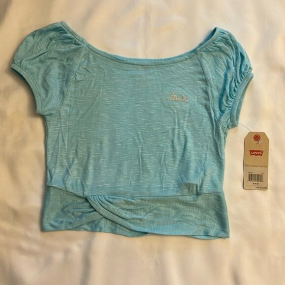 Levi’s Short Sleeve Shirt Girl Size Medium - Picture 1 of 4